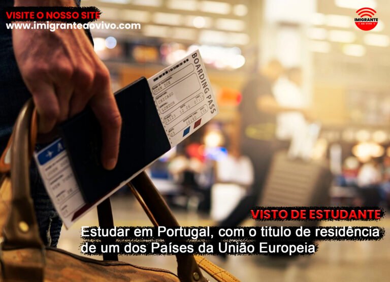 Estudar em Portugal, com o titulo de residência de um dos Países da União Europeia